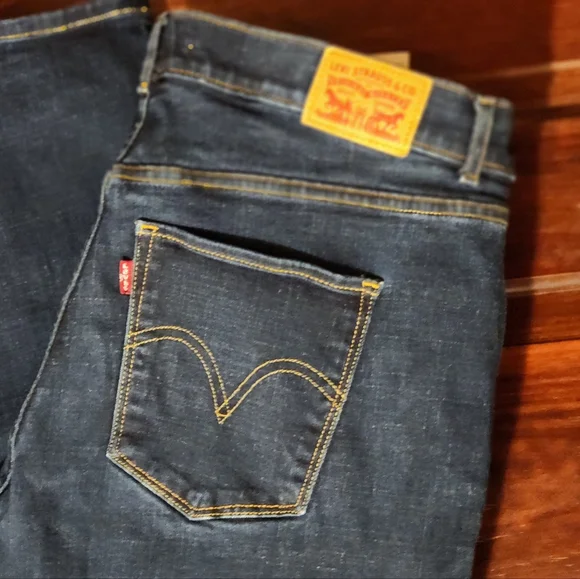 LEVI'S Classic Boot Bootcut Jeans Size 33 33x32 - Picture 2 of 8